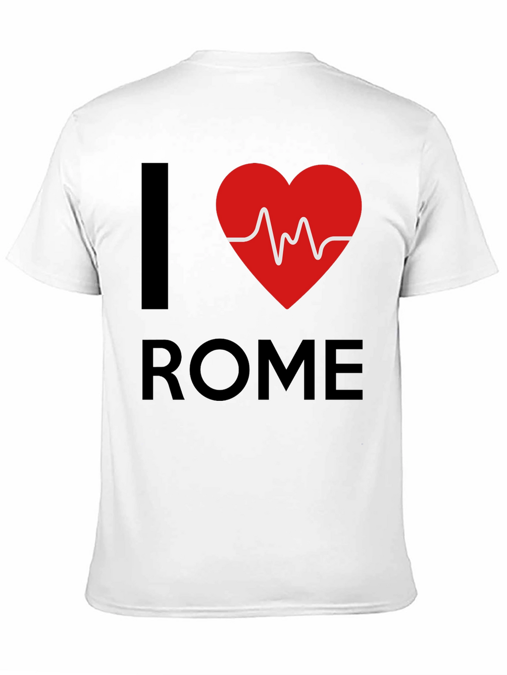 I Heart Rome Graphic Tee - Black