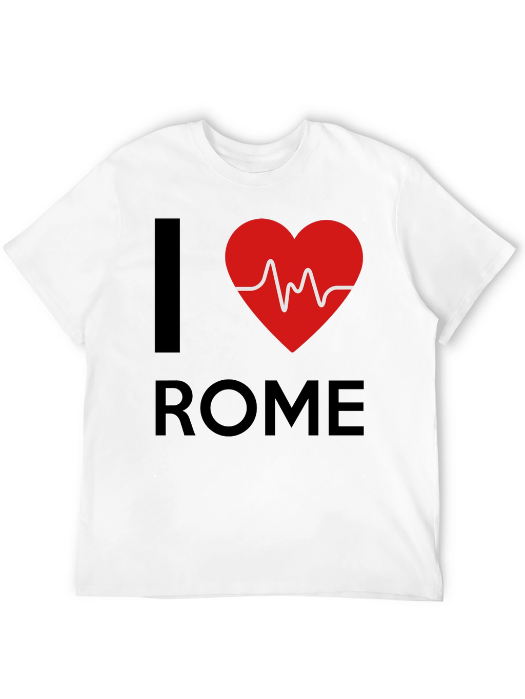 I Heart Rome Graphic Tee - Black