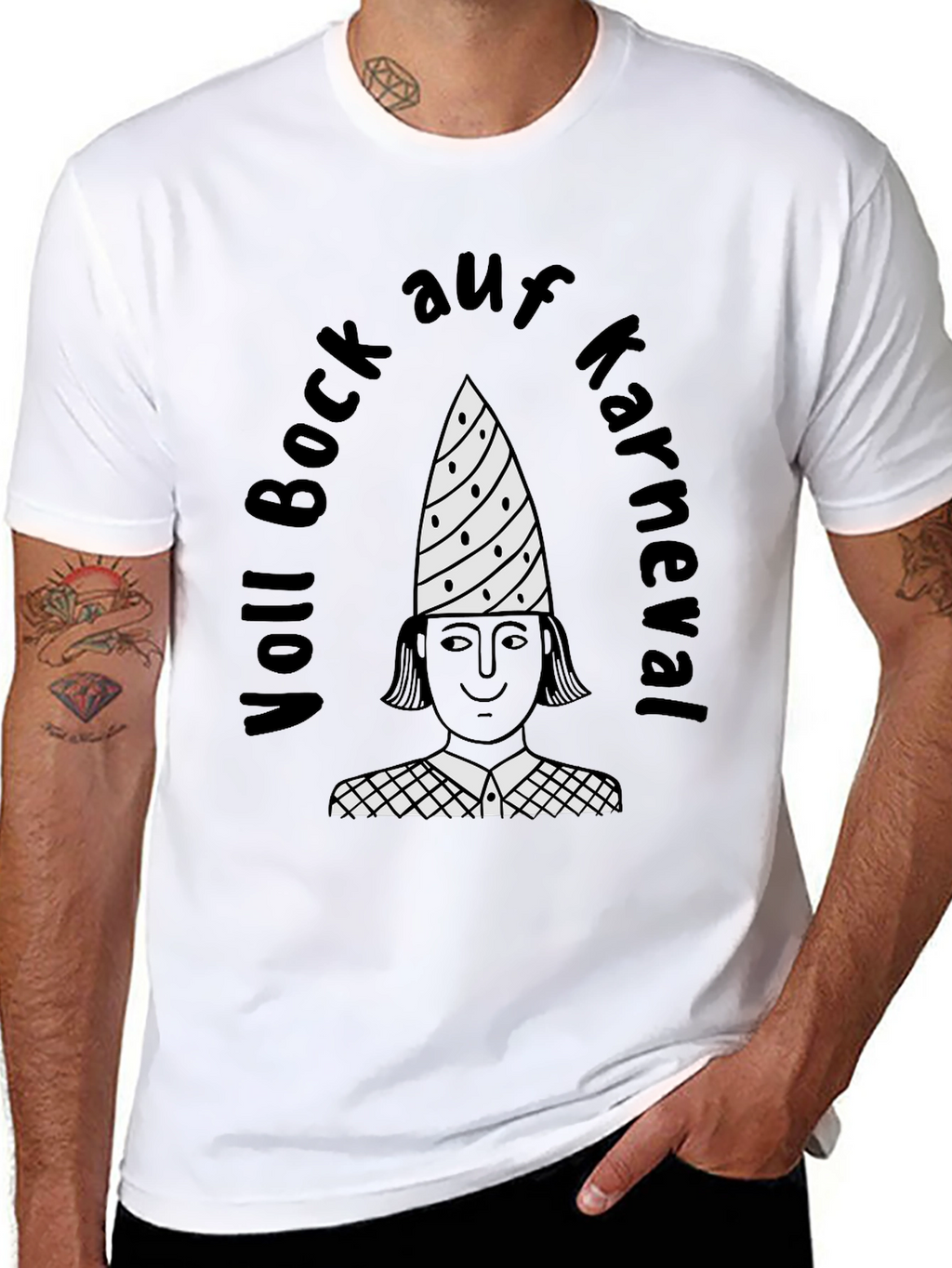 Carnival T-Shirt: Voll Bock auf Karneval