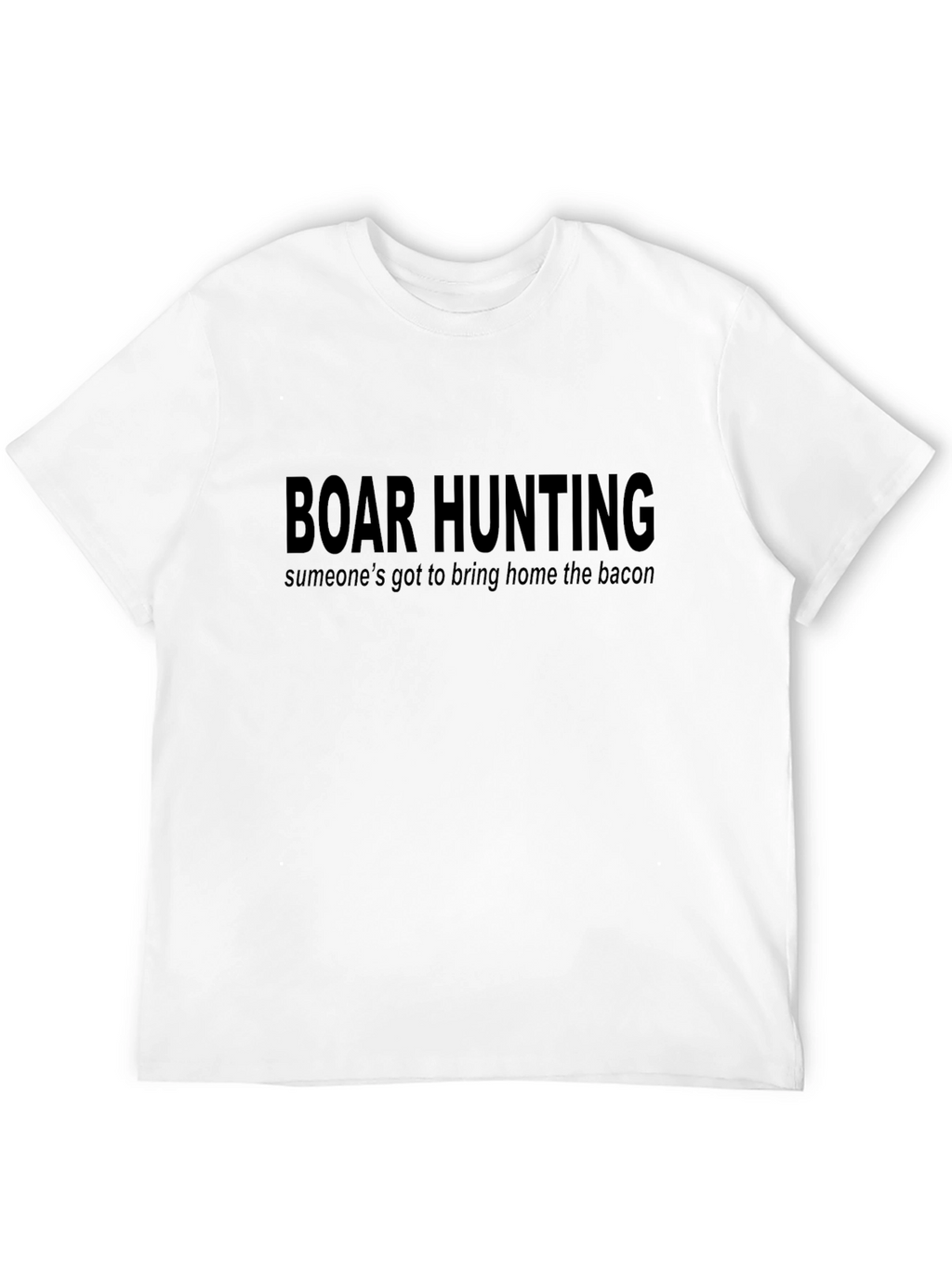 Boar Hunting Bacon T-Shirt - Hunting Apparel