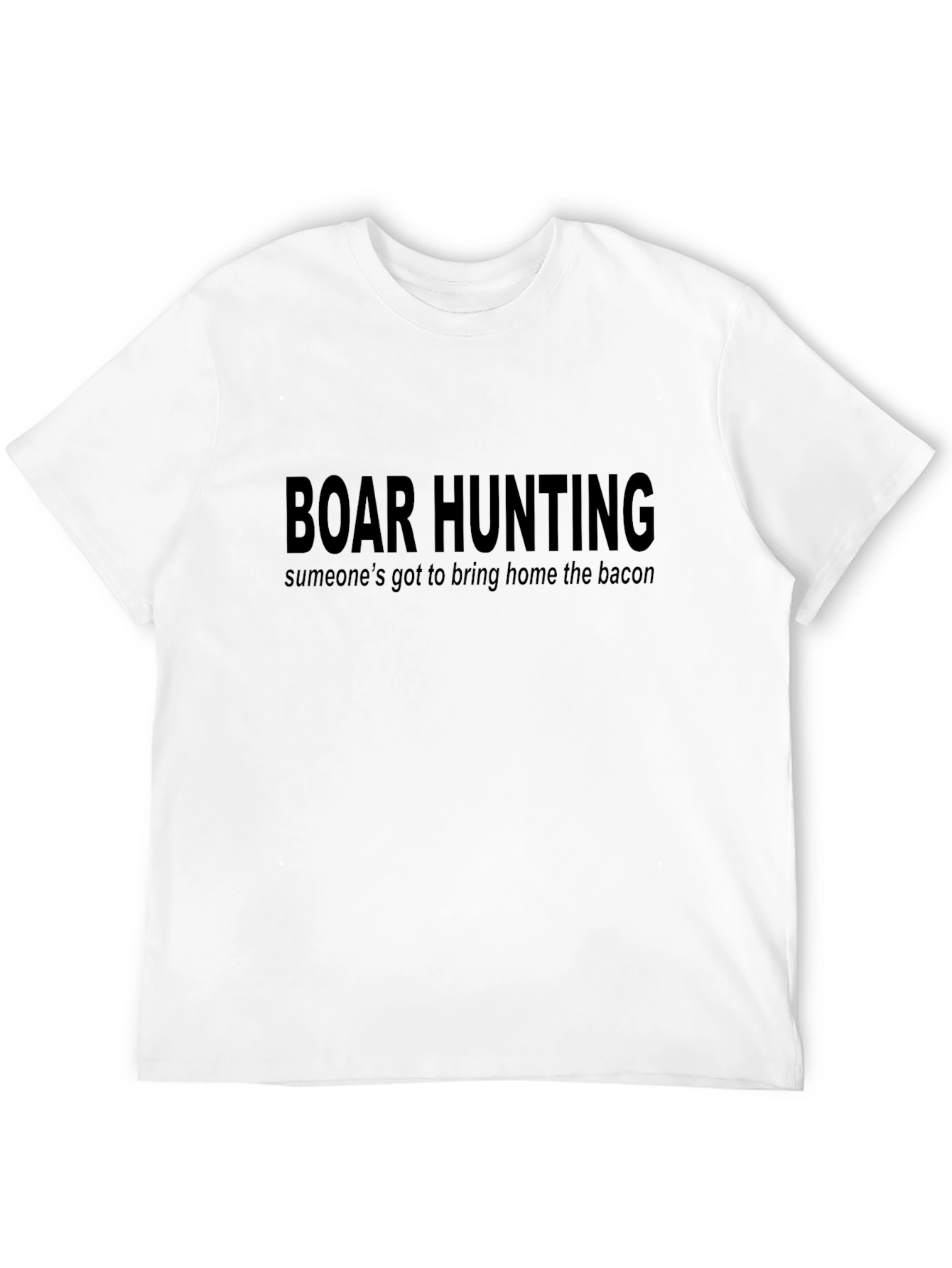 Boar Hunting Bacon T-Shirt - Hunting Apparel