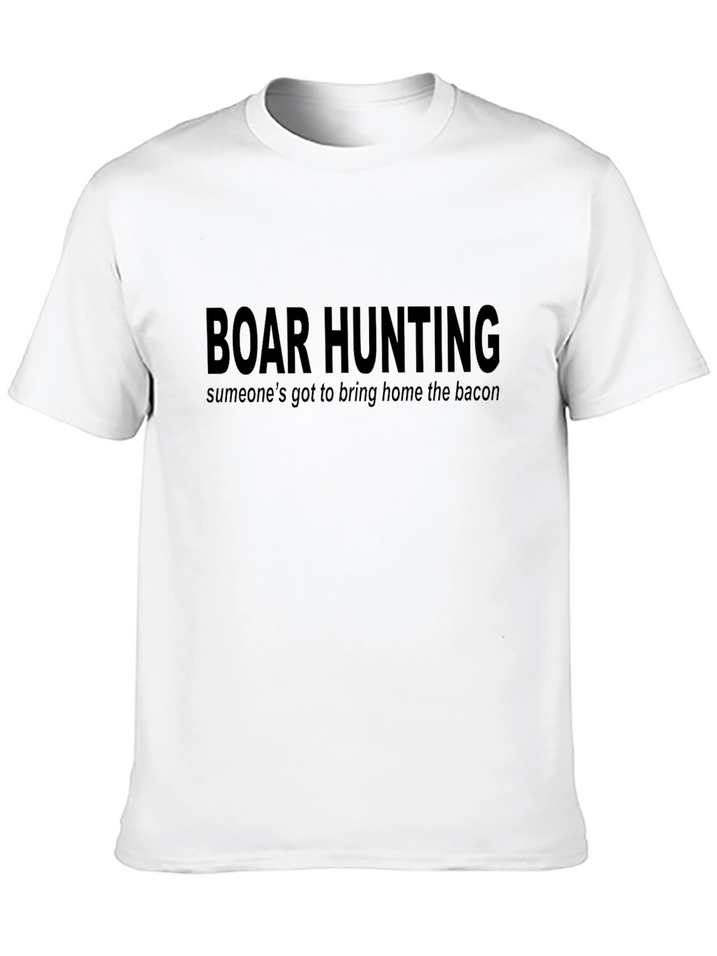 Boar Hunting Bacon T-Shirt - Hunting Apparel
