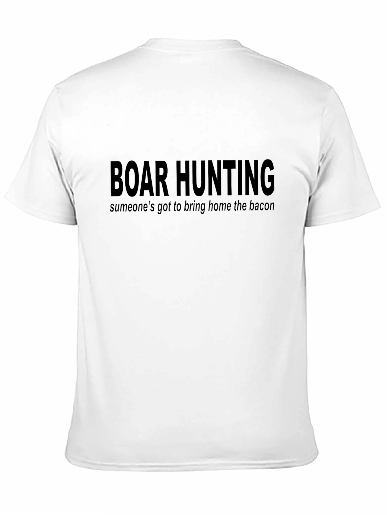 Boar Hunting Bacon T-Shirt - Hunting Apparel