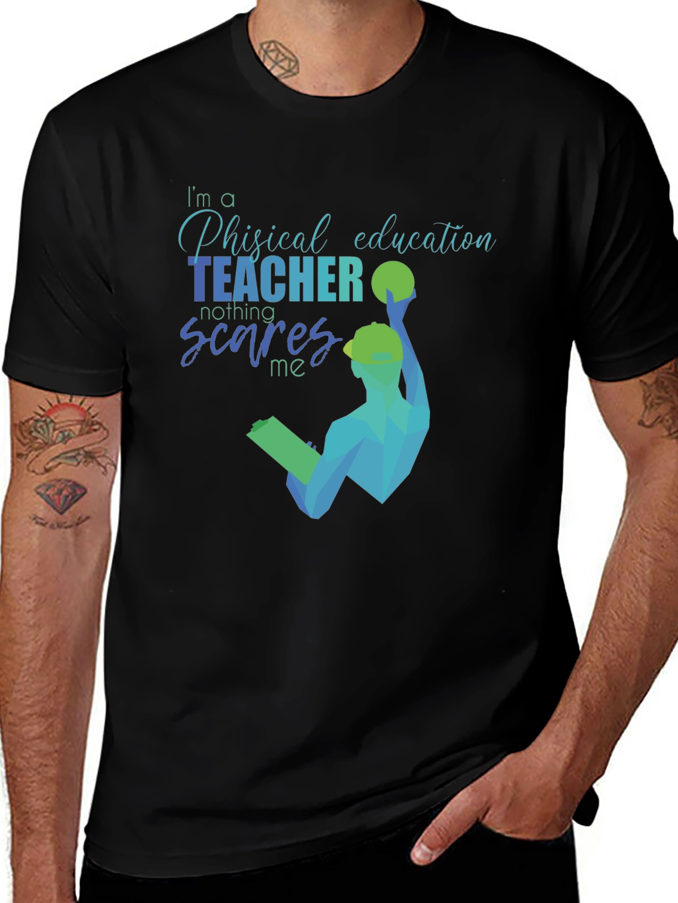 Physical Education Teacher Graphic T-Shirt
