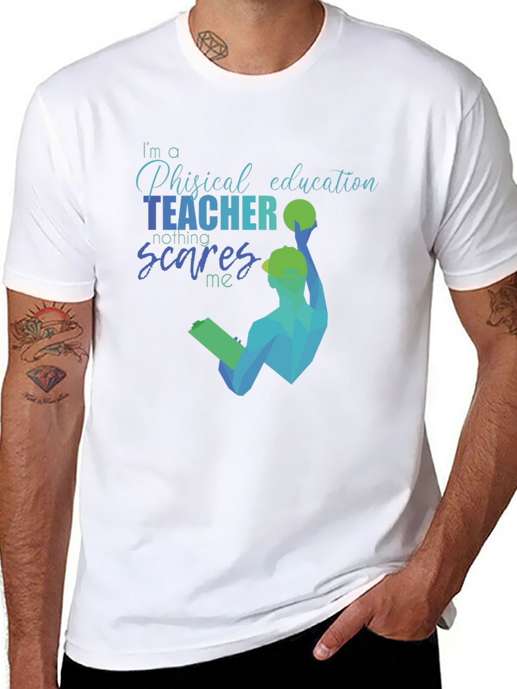 Physical Education Teacher Graphic T-Shirt