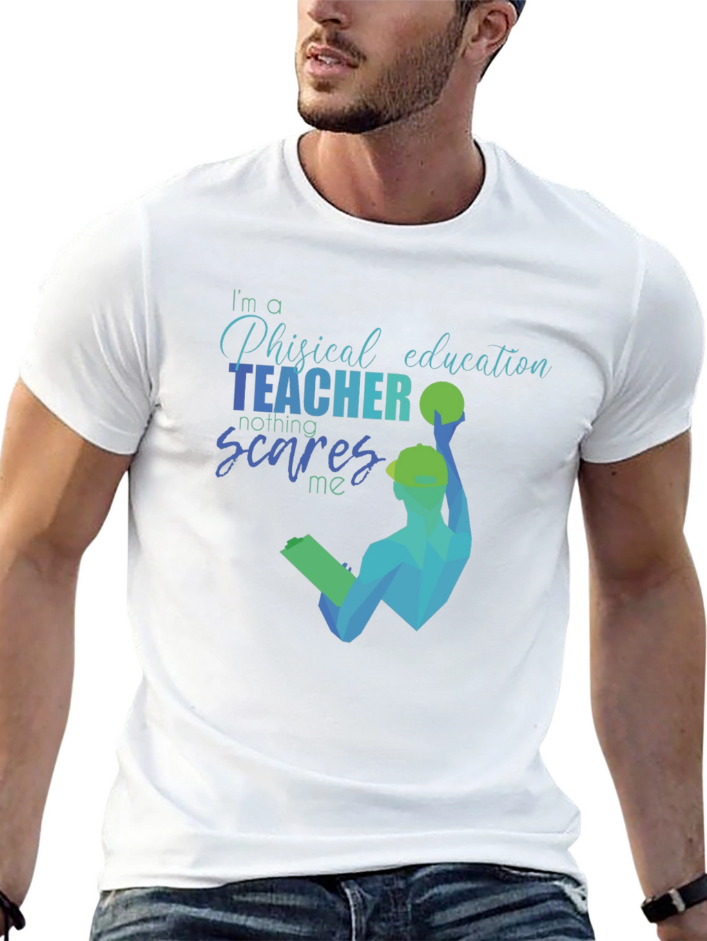 Physical Education Teacher Graphic T-Shirt