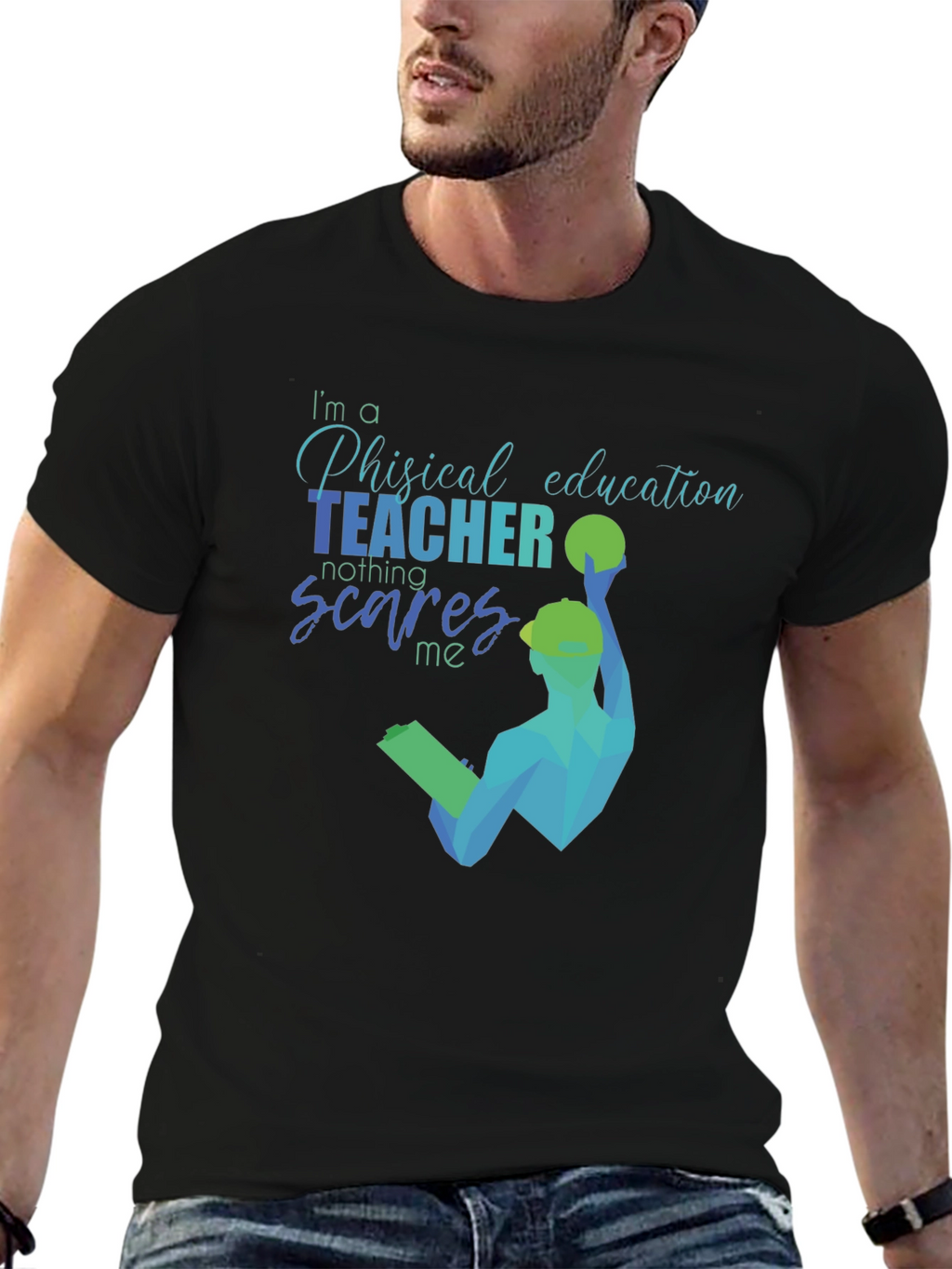 Physical Education Teacher Graphic T-Shirt