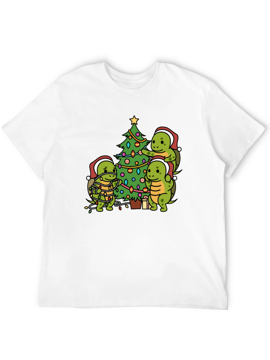 Turtle Christmas Tree T-Shirt