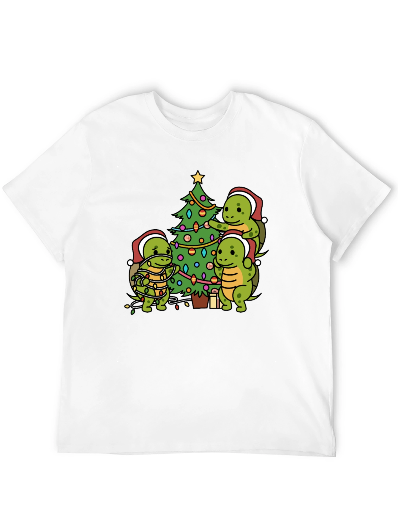 Turtle Christmas Tree T-Shirt