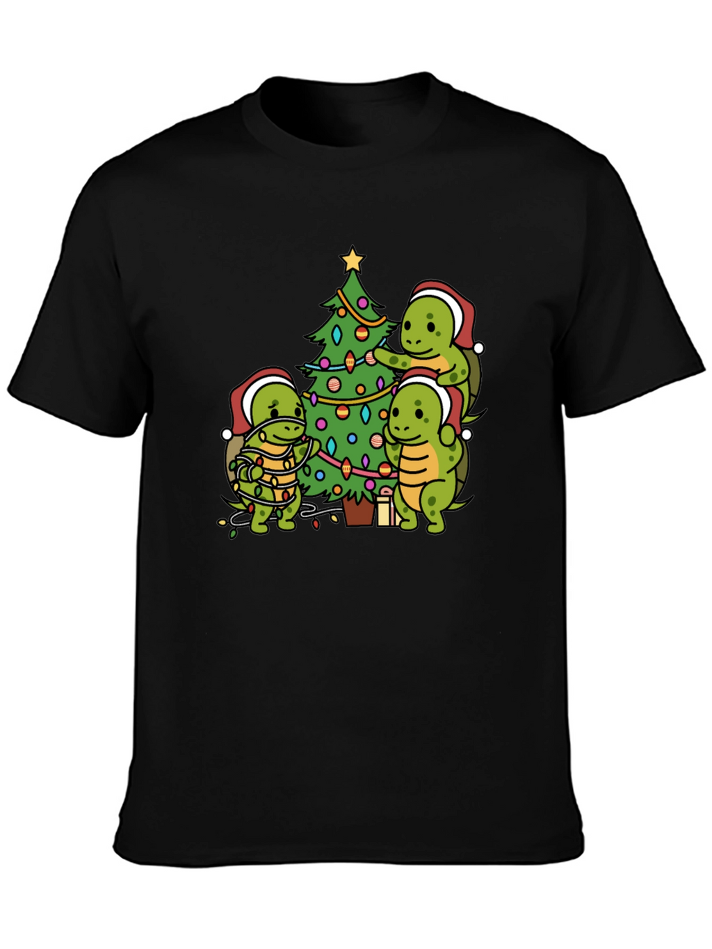 Turtle Christmas Tree T-Shirt