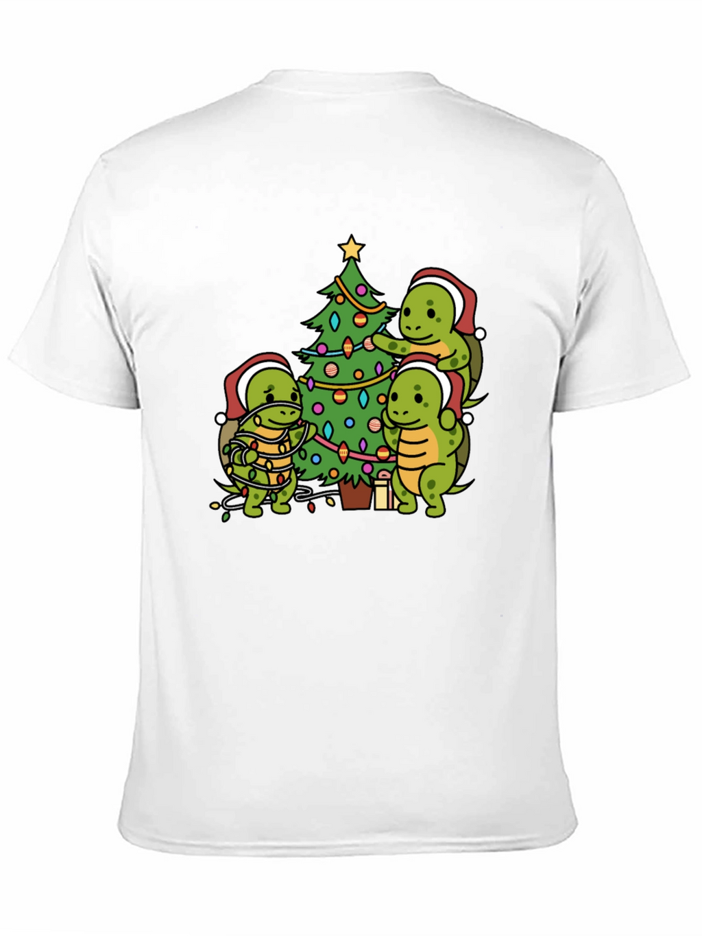 Turtle Christmas Tree T-Shirt