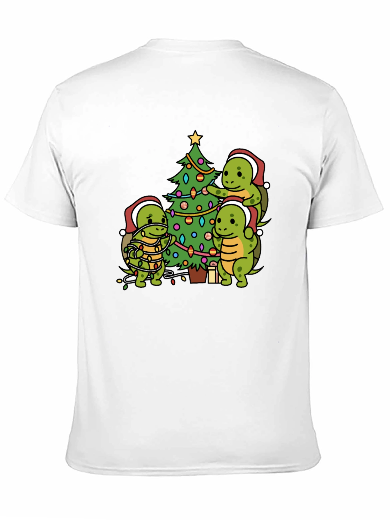 Turtle Christmas Tree T-Shirt