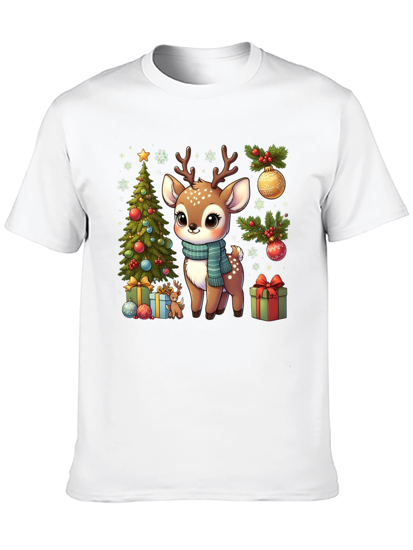 Cute Christmas Deer T-Shirt