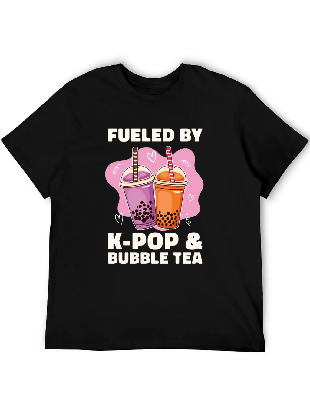 K-Pop & Bubble Tea Lover T-Shirt