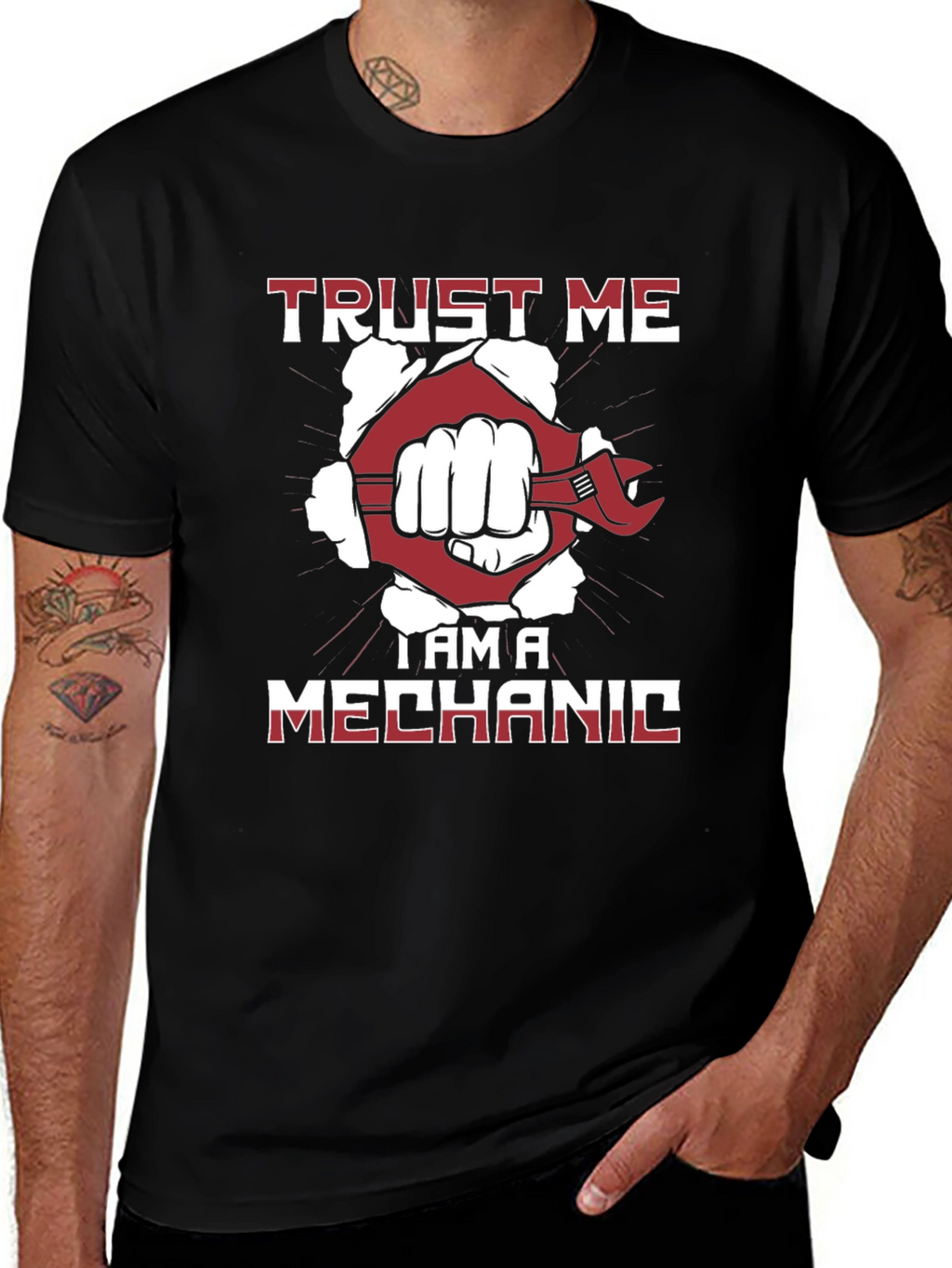 Trust Me Im A Mechanic Graphic T-Shirt