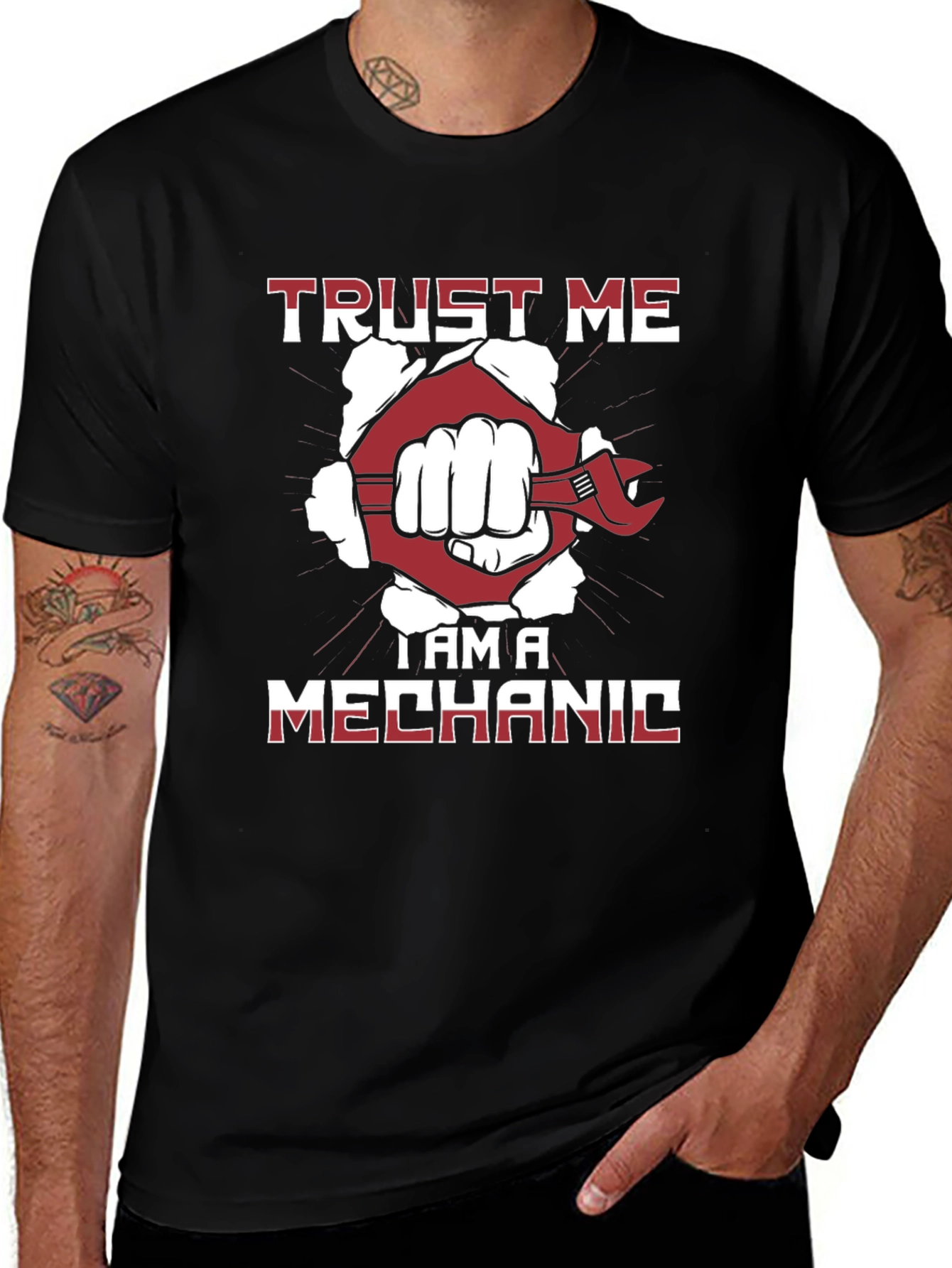Trust Me Im A Mechanic Graphic T-Shirt