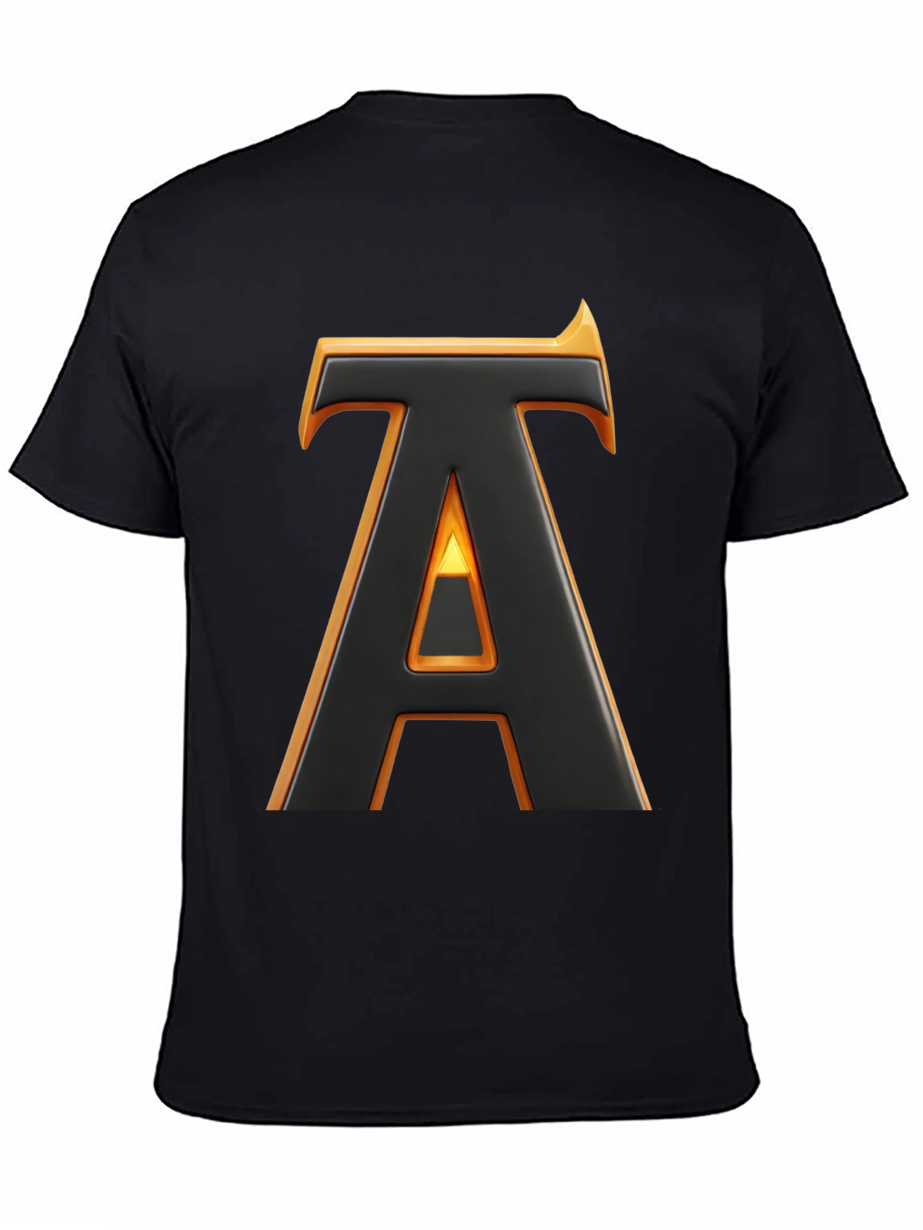 Bold Initial A Graphic Tee - Statement Style