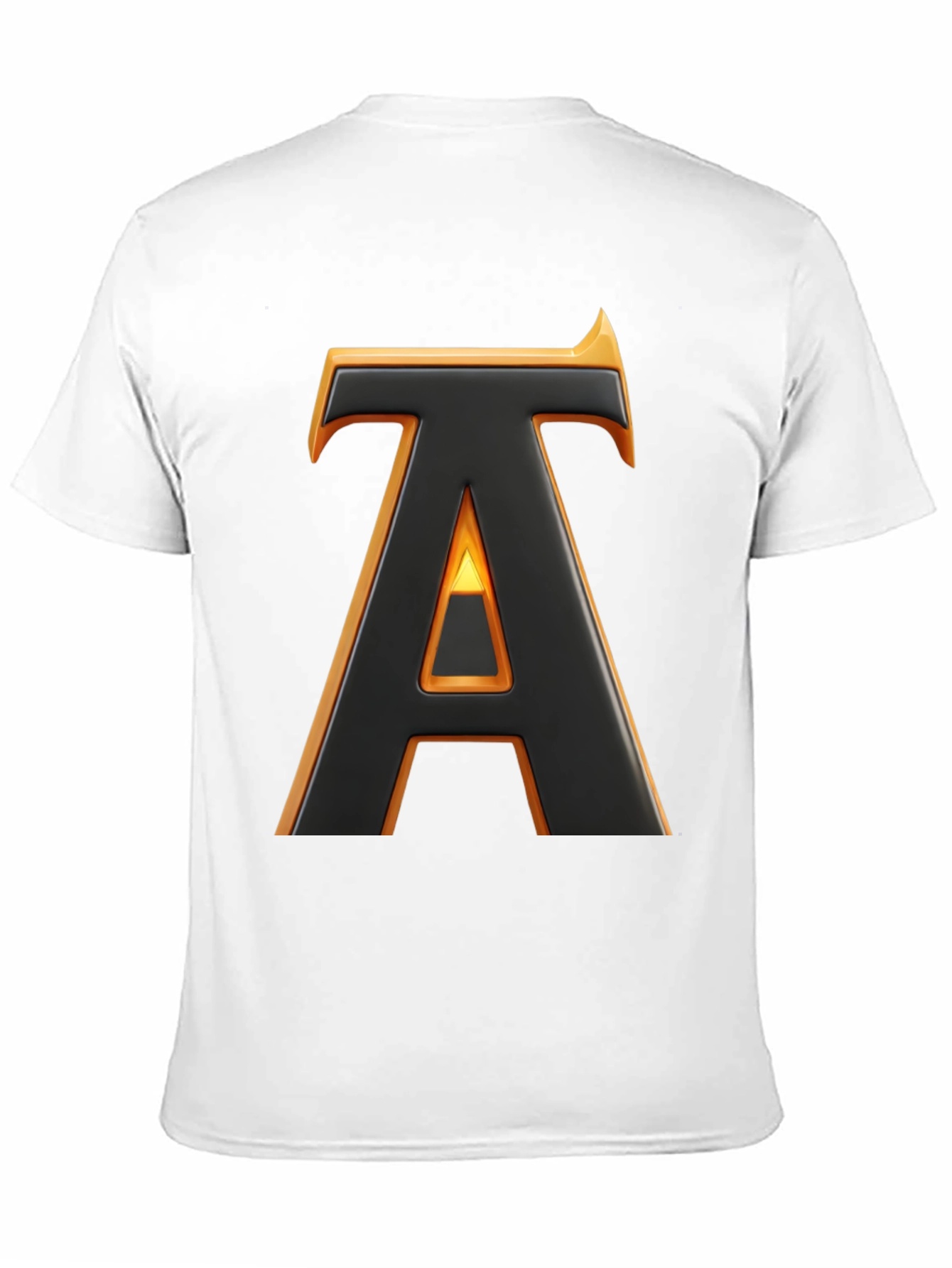 Bold Initial A Graphic Tee - Statement Style