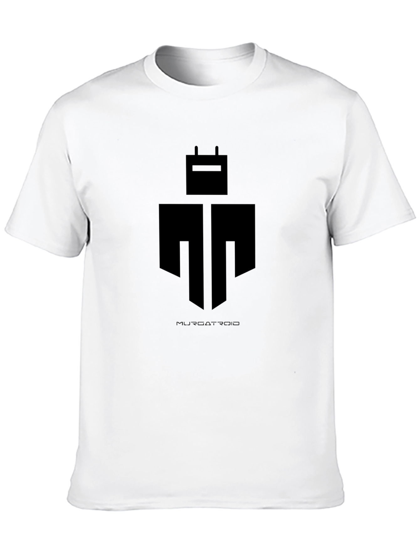 Muscatroid Robot Black T-Shirt