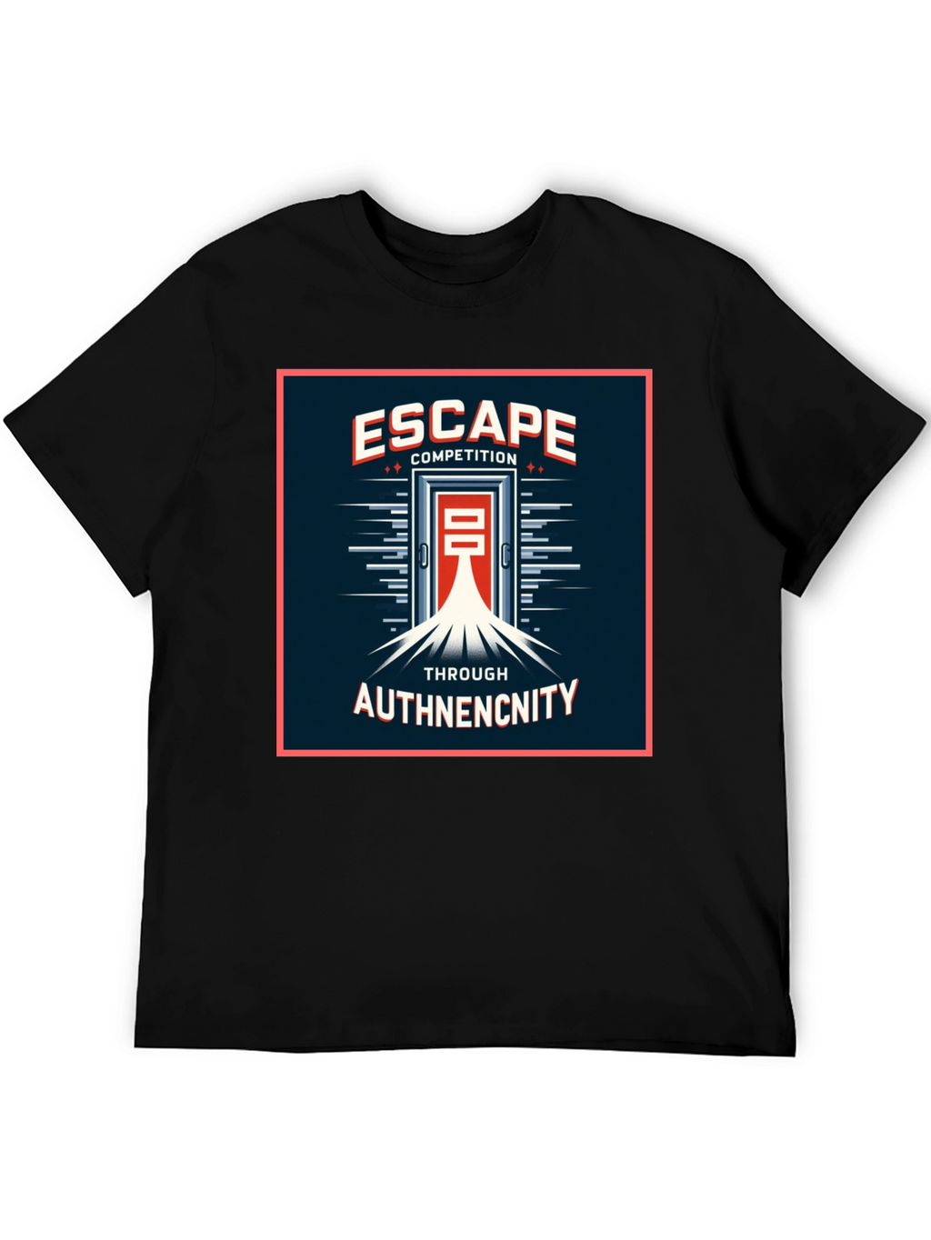 Escape Competition Authenticity Graphic T-Shirt