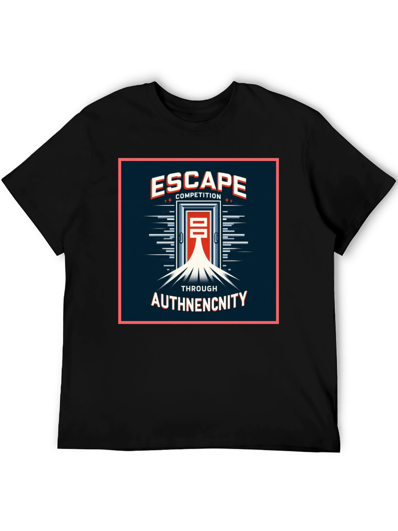 Escape Competition Authenticity Graphic T-Shirt