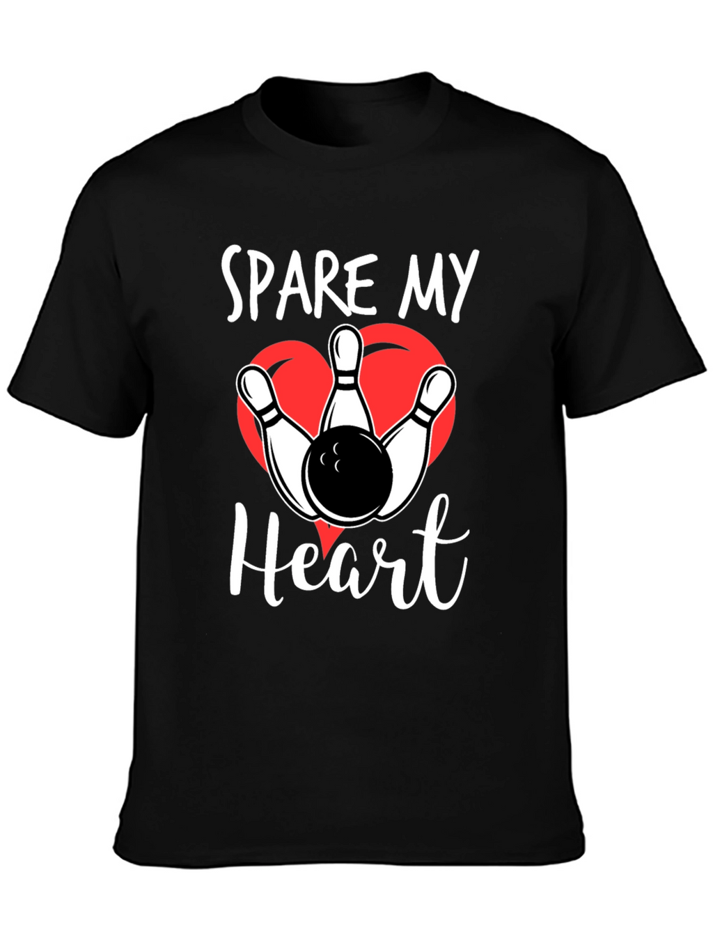 Spare My Heart Bowling Graphic Tee