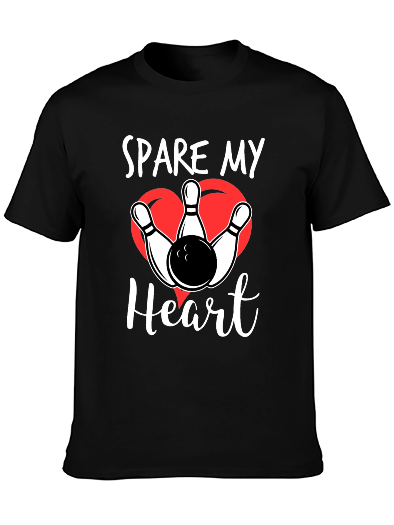 Spare My Heart Bowling Graphic Tee