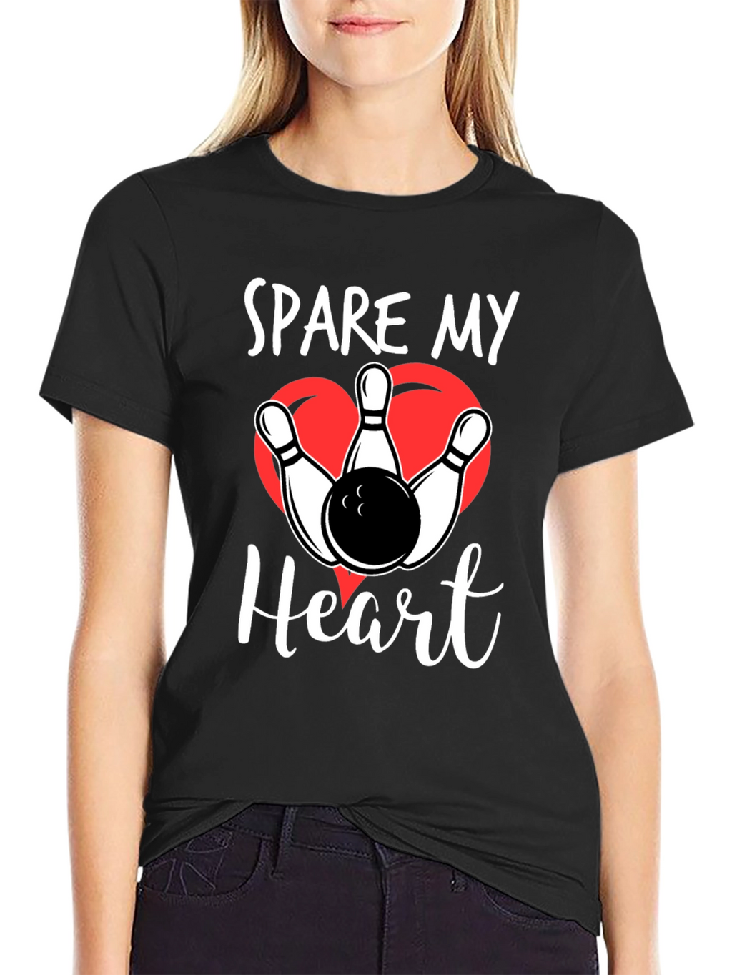 Spare My Heart Bowling Graphic Tee