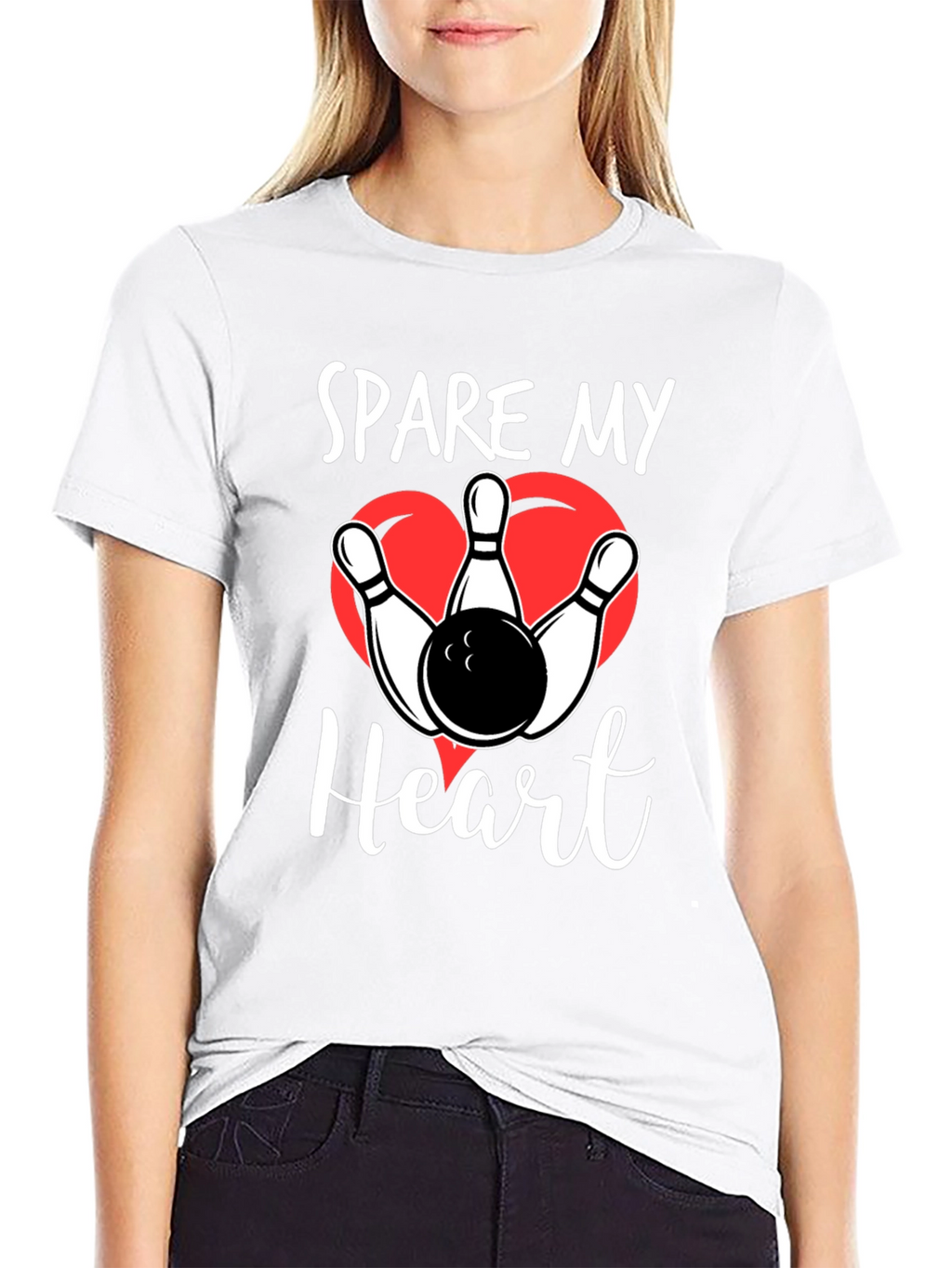 Spare My Heart Bowling Graphic Tee