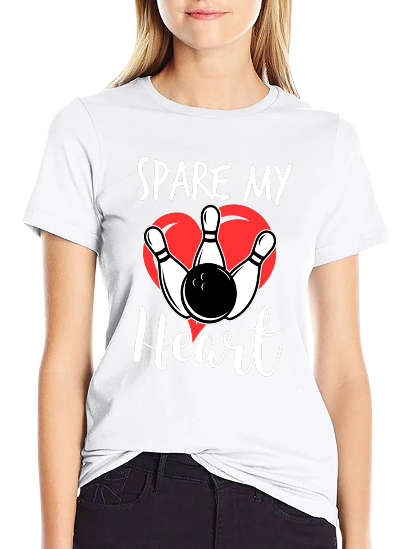 Spare My Heart Bowling Graphic Tee