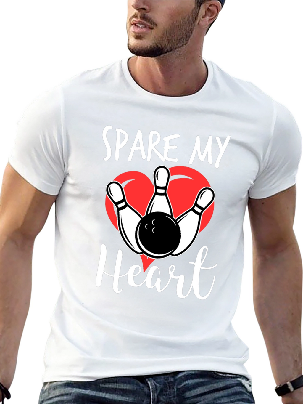 Spare My Heart Bowling Graphic Tee