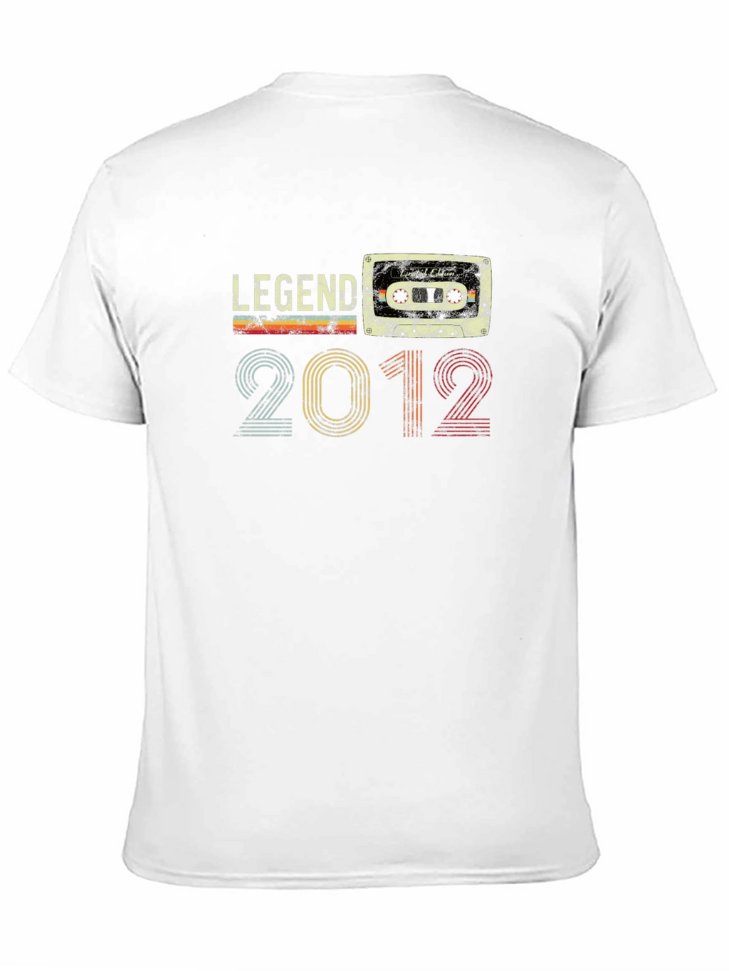 Legend Since 2012 Retro Cassette T-Shirt