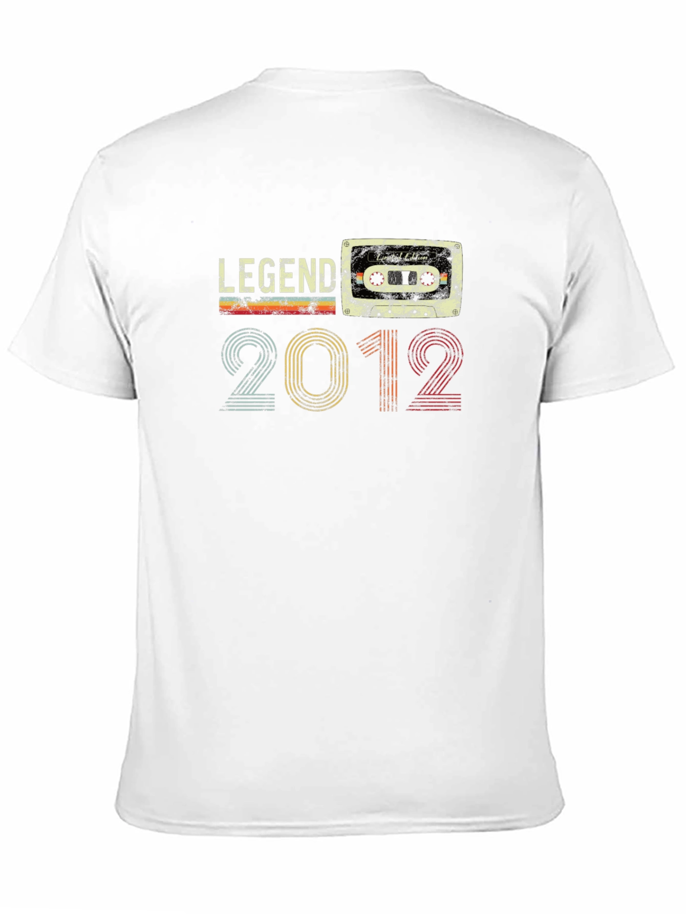 Legend Since 2012 Retro Cassette T-Shirt