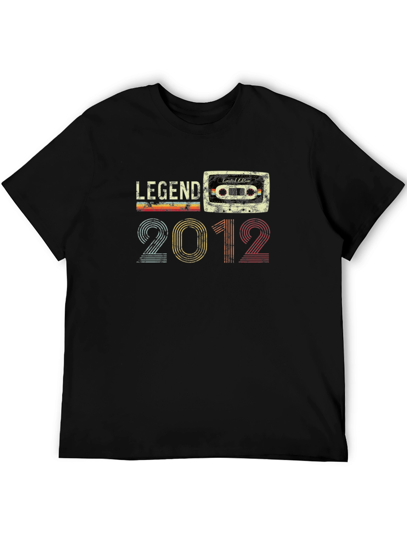 Legend Since 2012 Retro Cassette T-Shirt