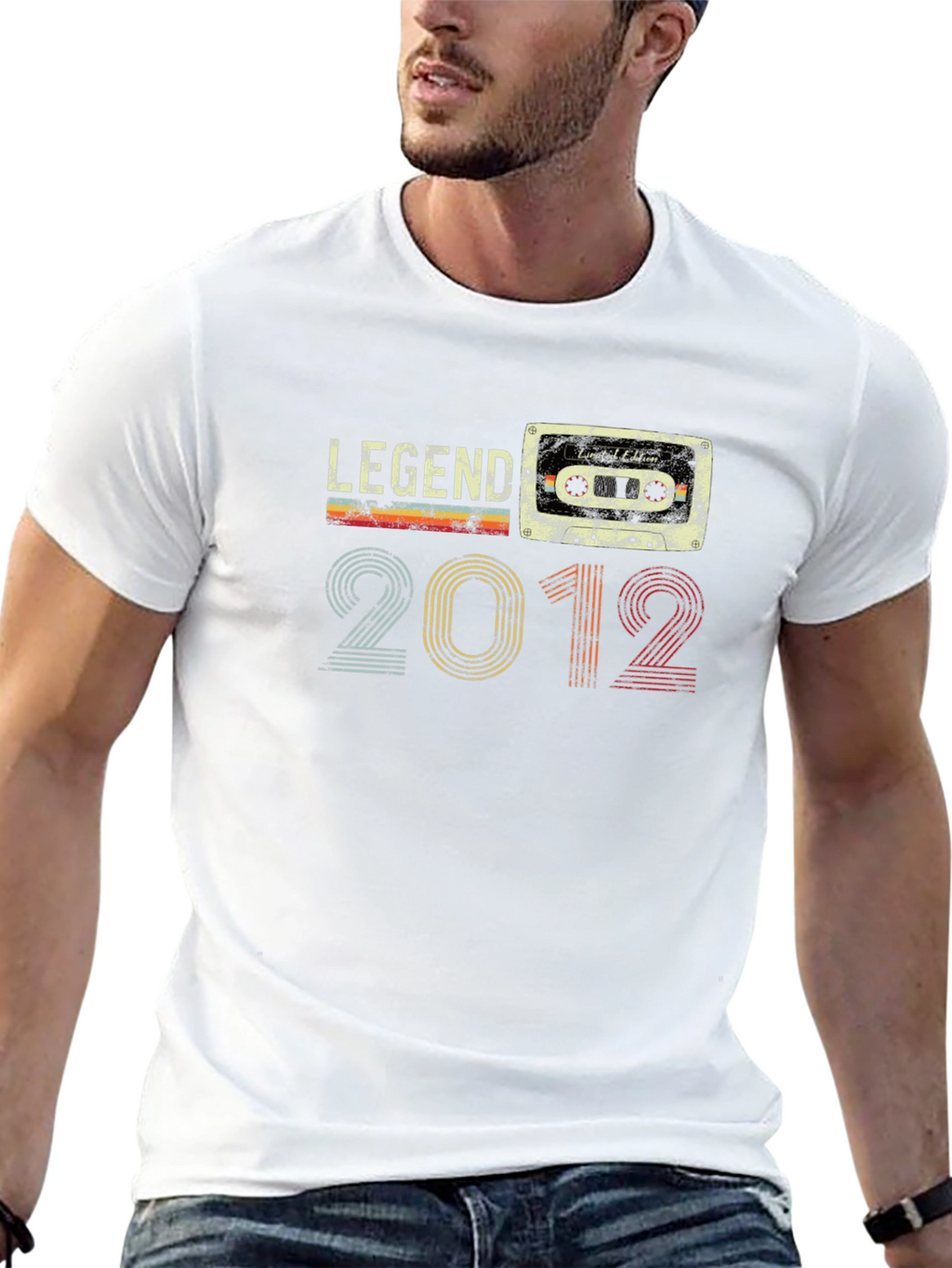 Legend Since 2012 Retro Cassette T-Shirt