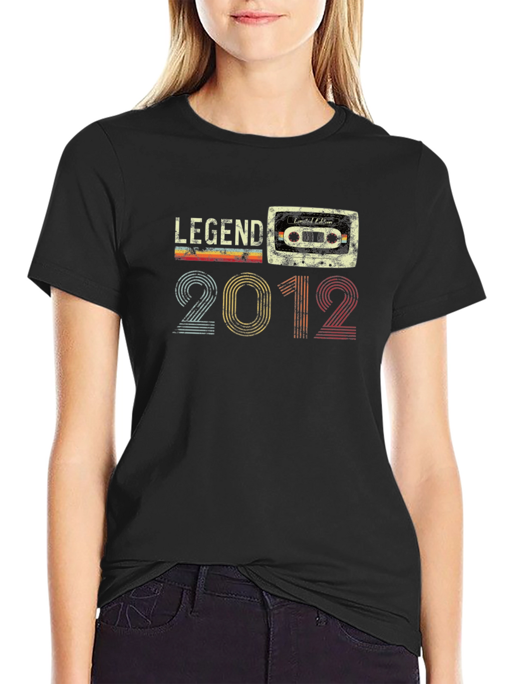 Legend Since 2012 Retro Cassette T-Shirt