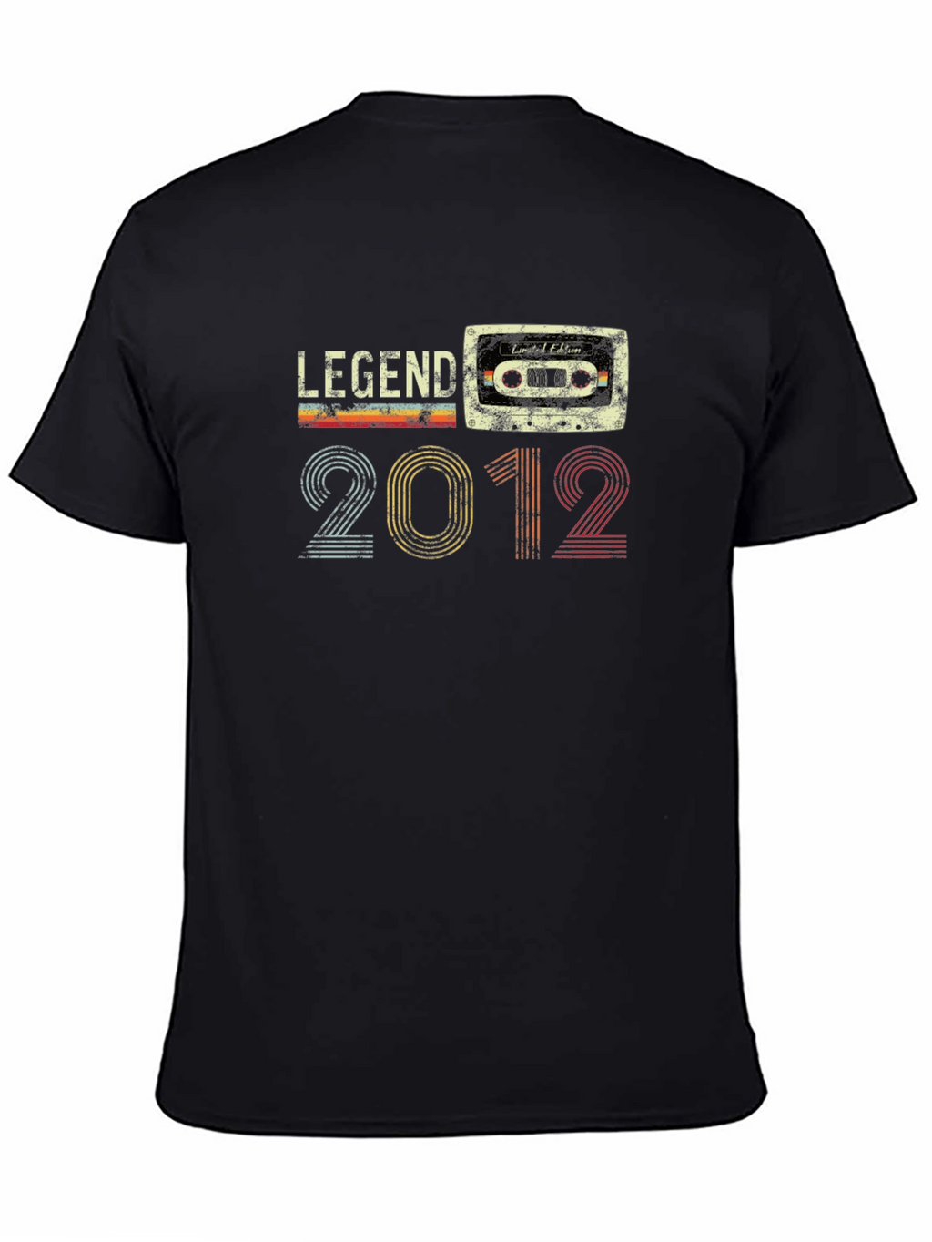 Legend Since 2012 Retro Cassette T-Shirt