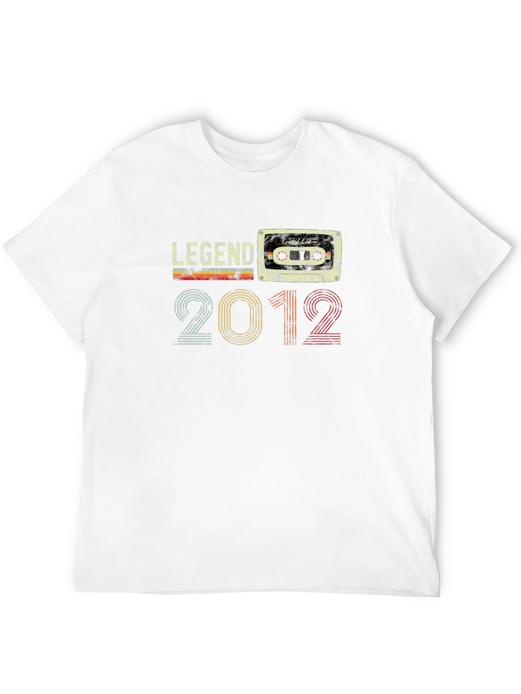 Legend Since 2012 Retro Cassette T-Shirt