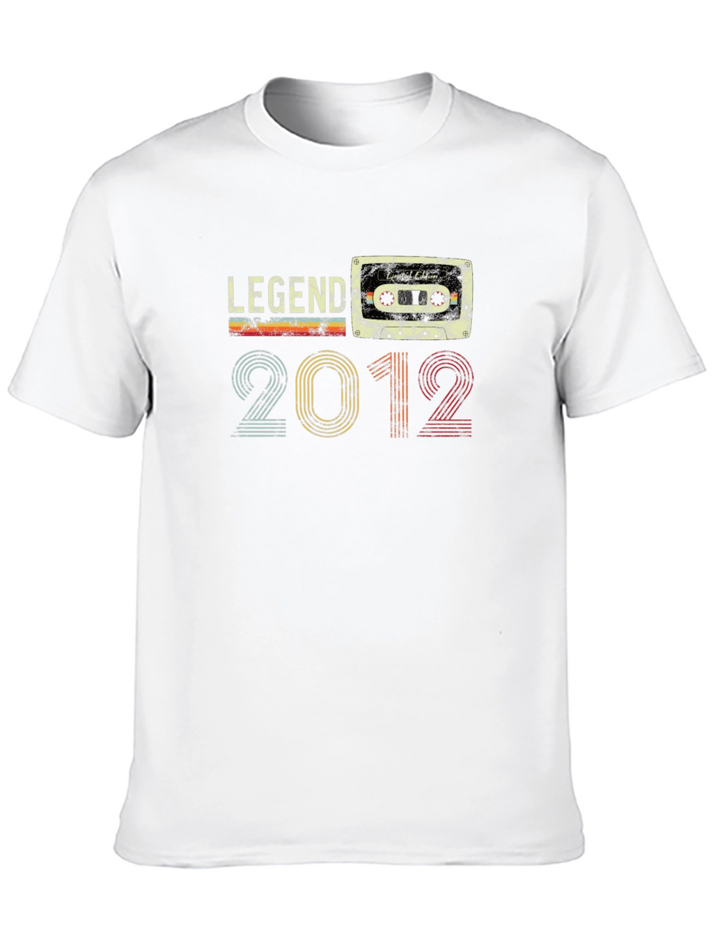 Legend Since 2012 Retro Cassette T-Shirt