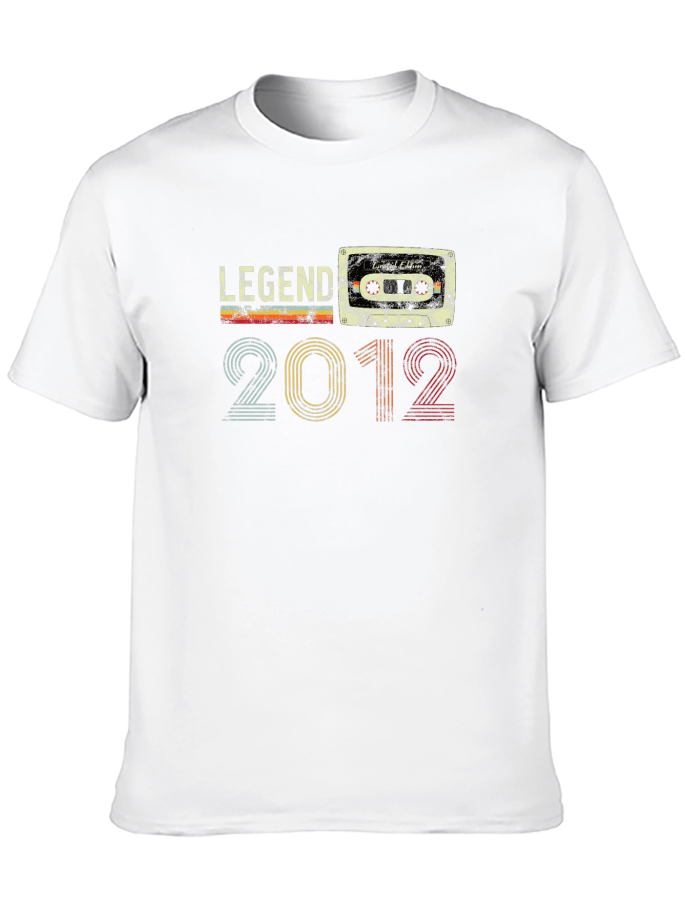 Legend Since 2012 Retro Cassette T-Shirt