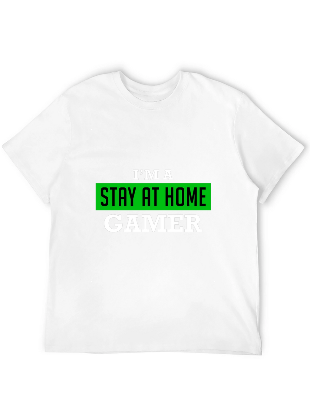 Stay At Home Gamer T-Shirt - Black