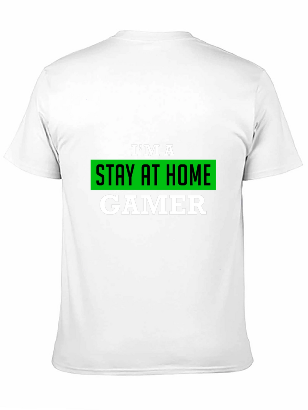 Stay At Home Gamer T-Shirt - Black