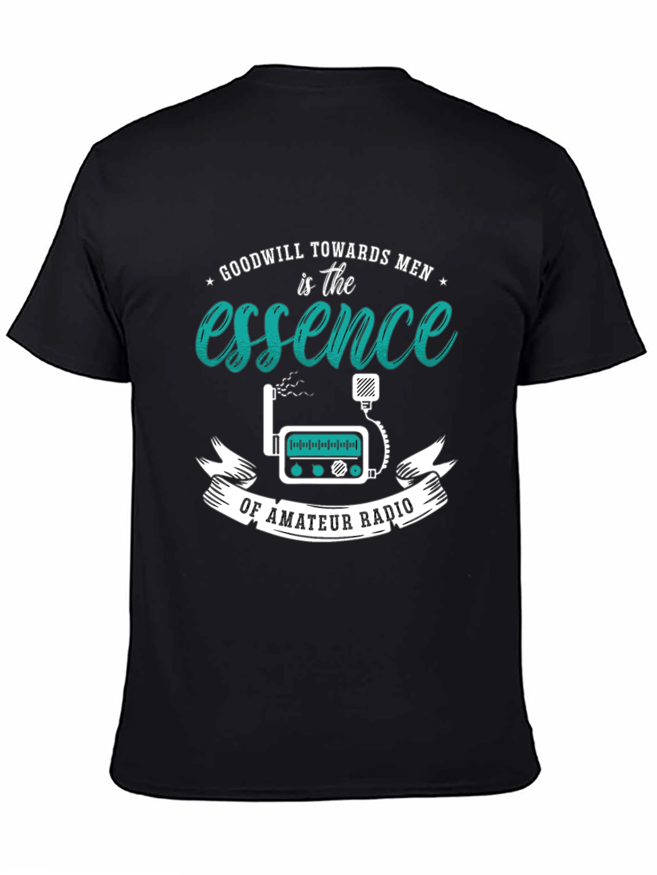 Amateur Radio Essence Graphic Tee - Goodwill Towards Men