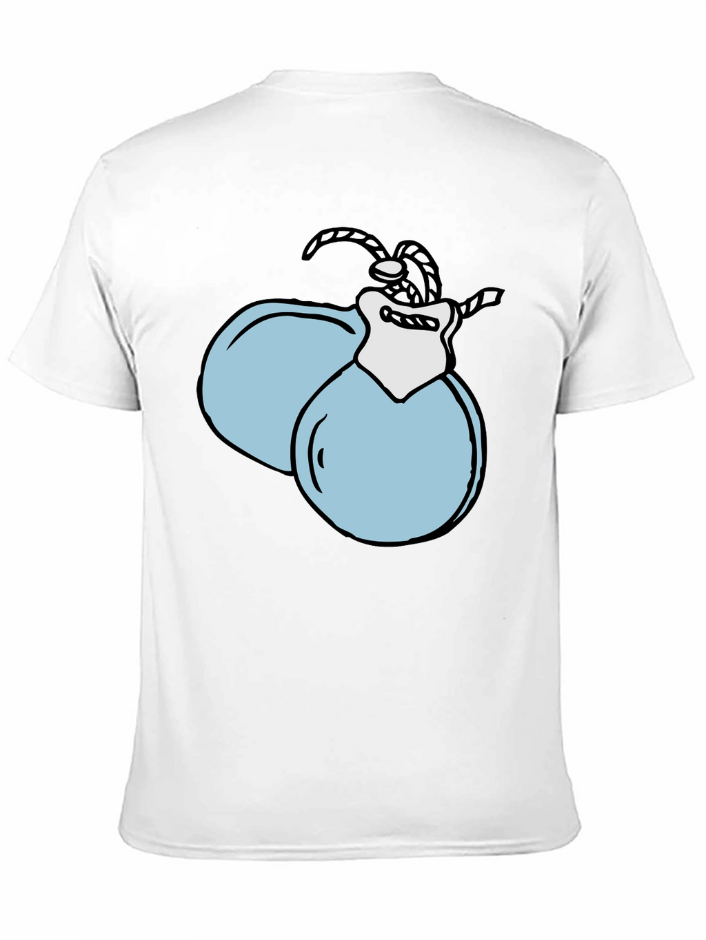 Castanets Graphic T-Shirt - Fun Percussion Design