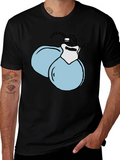 Castanets Graphic T-Shirt - Fun Percussion Design