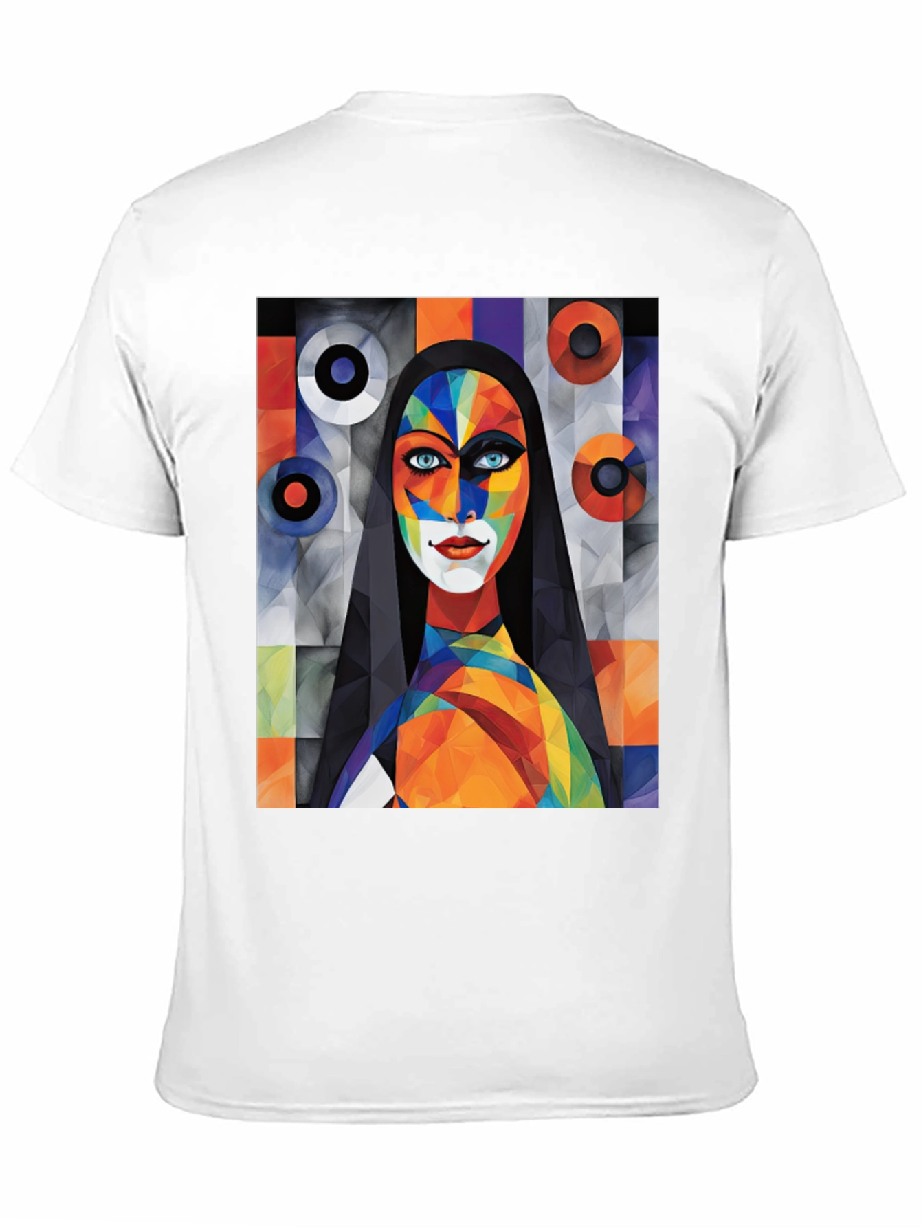 Abstract Art Graphic Tee - Modern Style