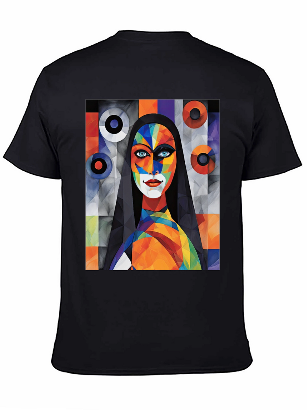 Abstract Art Graphic Tee - Modern Style