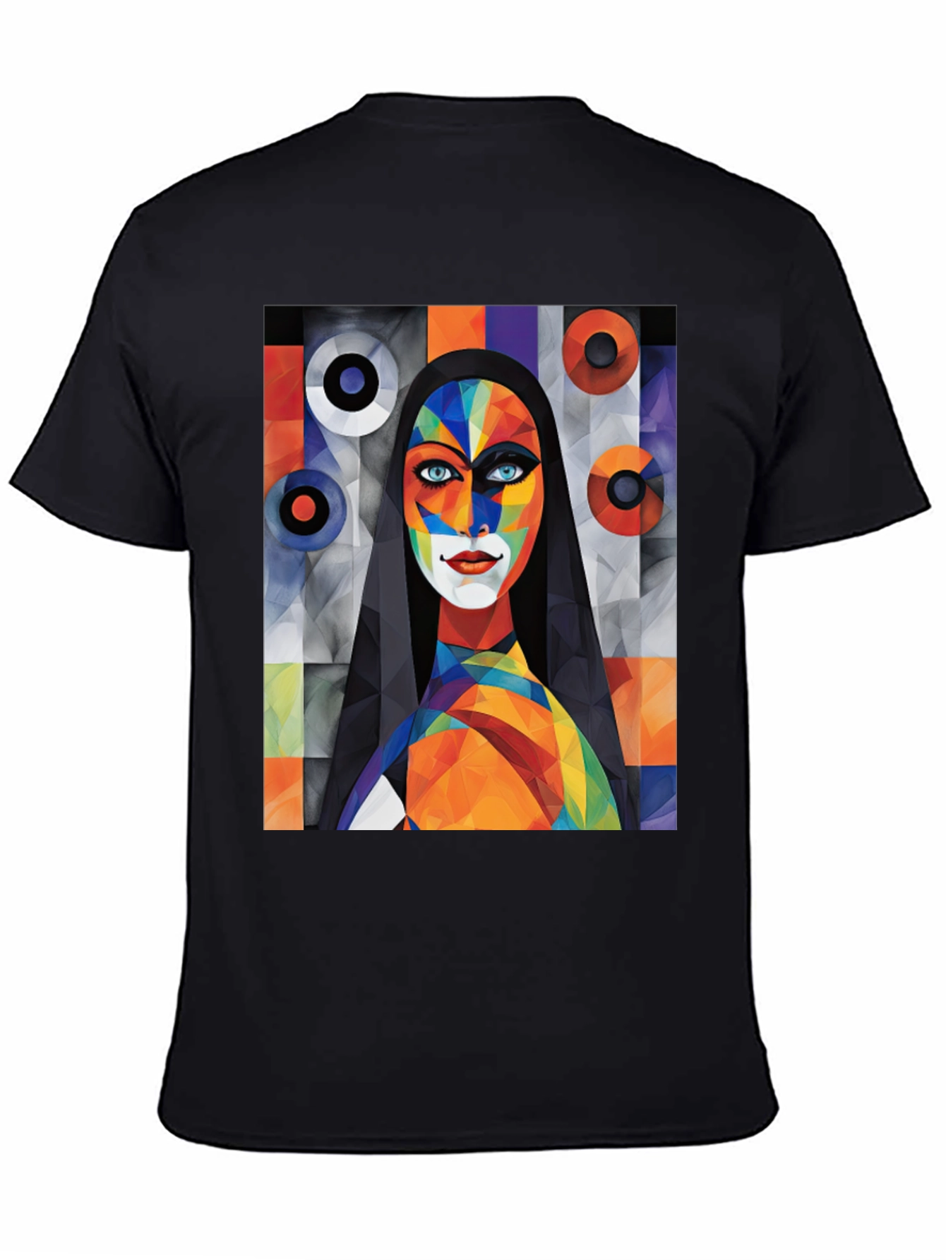 Abstract Art Graphic Tee - Modern Style