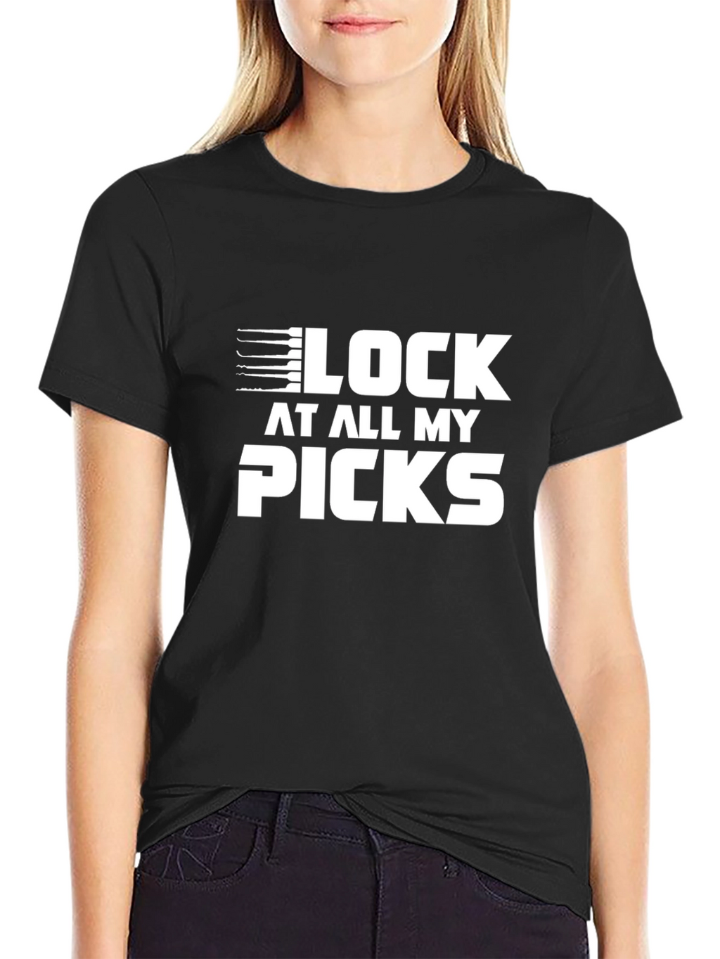 Lock Picks Novelty Graphic T-Shirt