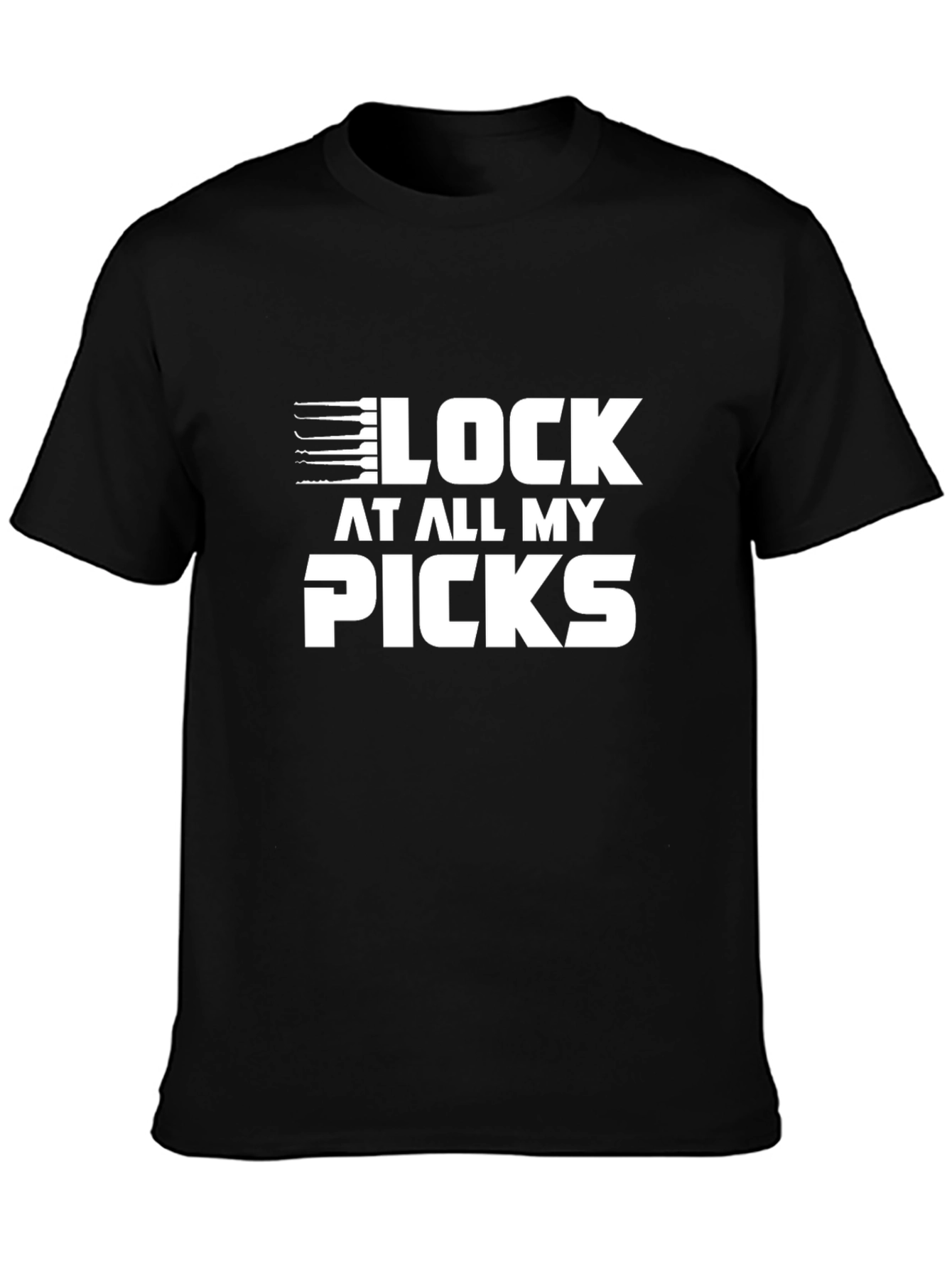 Lock Picks Novelty Graphic T-Shirt